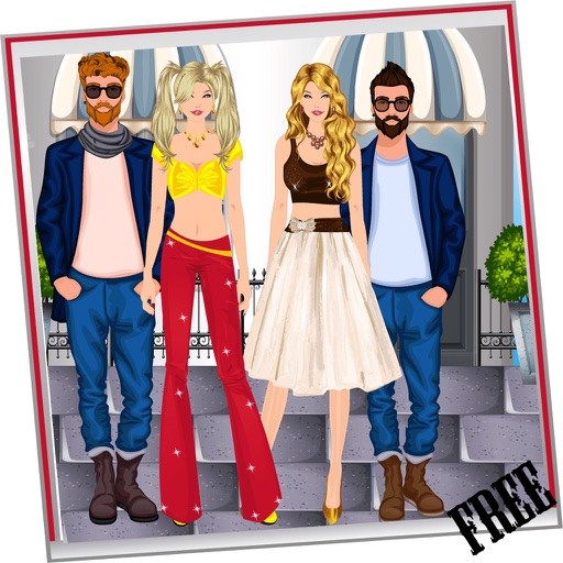 Street fashion dress up Icon