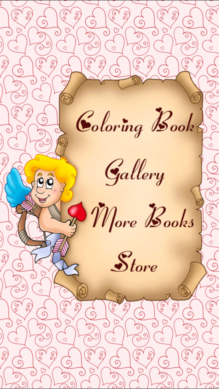 Valentines Coloring Book