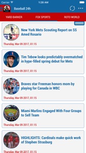 Baseball News 24h screenshot #1 for iPhone
