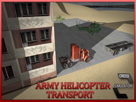 Screenshot #5 pour Army Helicopter Transport - Real Truck Simulator