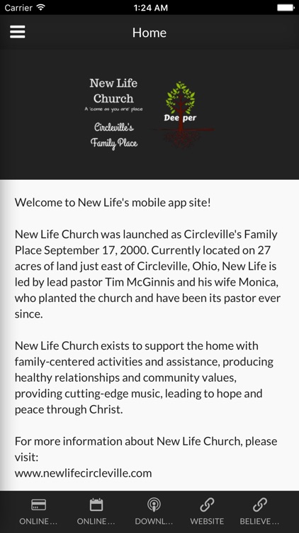 New Life Church of Circleville, OH