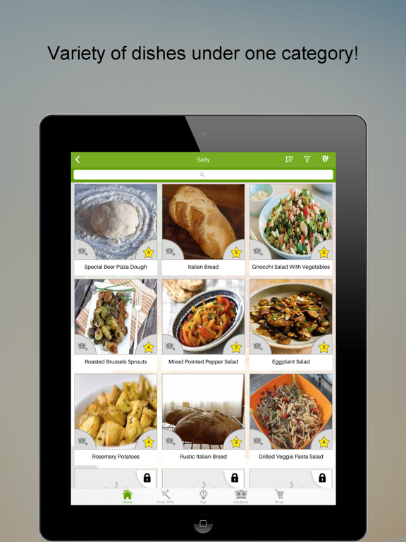 Screenshot #6 pour Italian Recipes SMART Cookbook