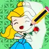 Kids Princess Coloring Books App Positive Reviews