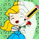 Download Kids Princess Coloring Books app