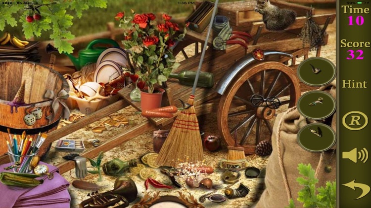 Hidden Objects Of A Easter On The Farm