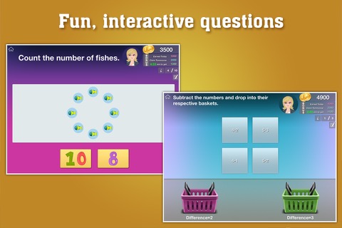 Kindergarten Kids Math Game: Count, Add, KG Shapesのおすすめ画像2