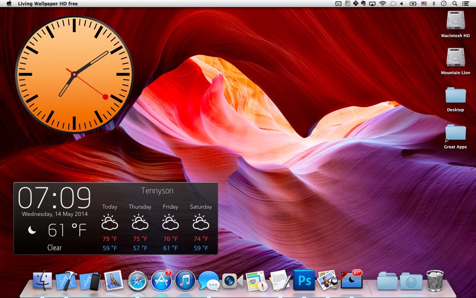 #5. Live Wallpaper Engine HD (macOS) โดย: Voros Innovation