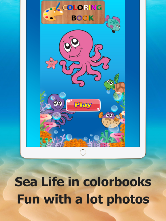 Screenshot #4 pour Coloring Book Ocean Turtles - Drawing Sea Animals