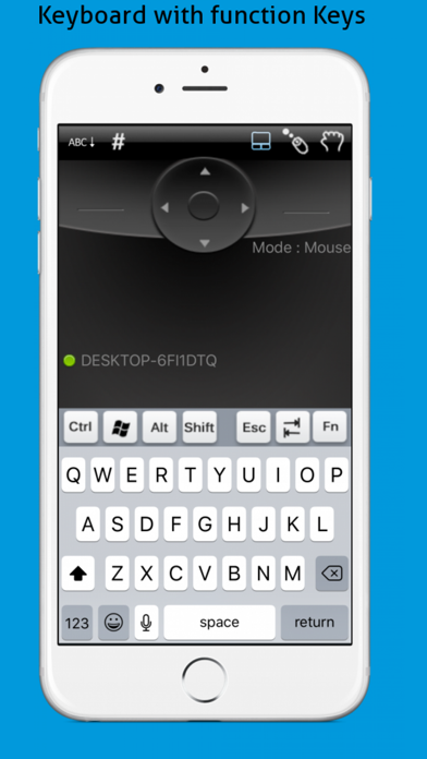 iTouch Remote Free iPhone screenshot 2 - Productivity app