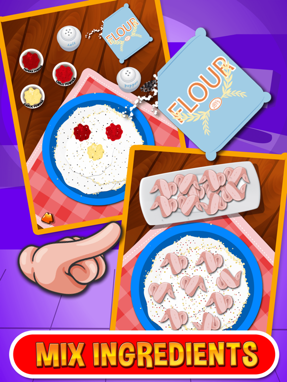 Screenshot #6 pour Chicken Wings Food Maker Free-Cooking Fever Game