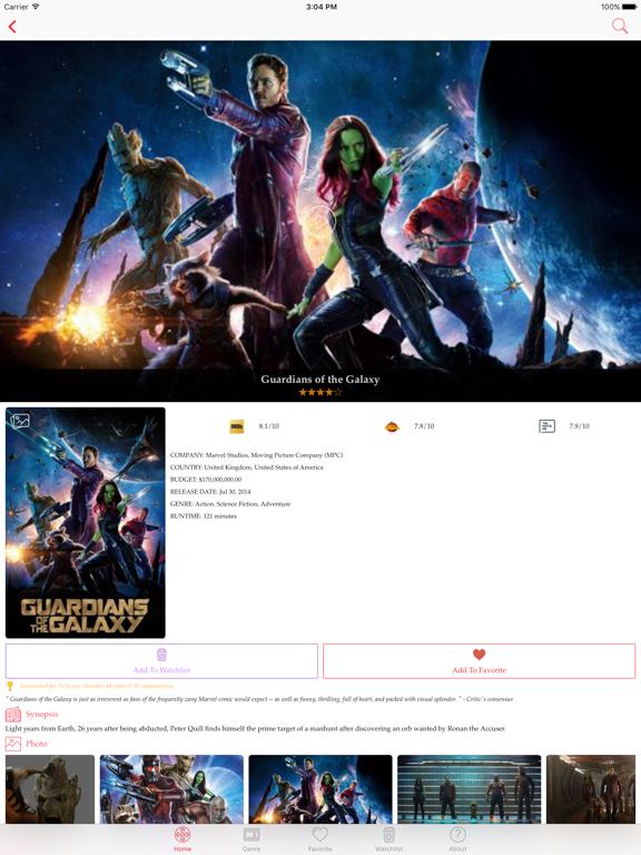 Screenshot #5 pour Movie Seeker
