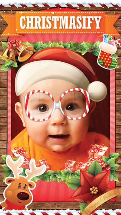 Xmas Sticker Camera