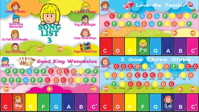 Piano School - Touch Music Sheet, Baby Piano, Drum Screenshot