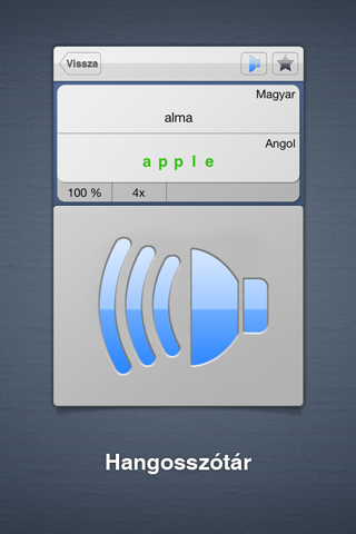 Szótanuló screenshot 2
