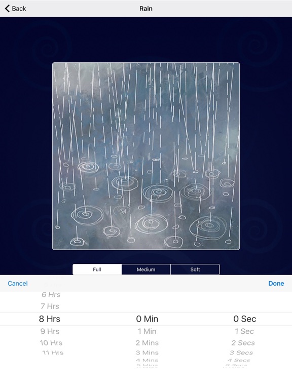 Water Relaxing Sounds iPad screenshot 4 - Lifestyle app