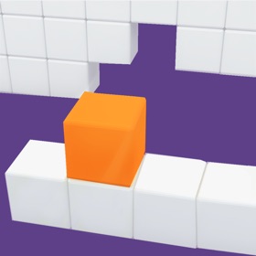 螢幕擷取畫面 (5) Fill the hole - Roll the cube to the left or right