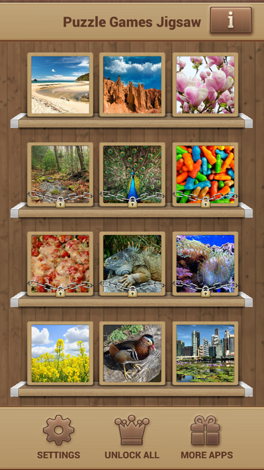 #2. Puzzle Games Jigsaw (iOS) 由: Wizards Time LLC