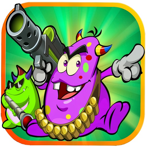 Monster Vs Zombies Shooting Physics game-HD Icon