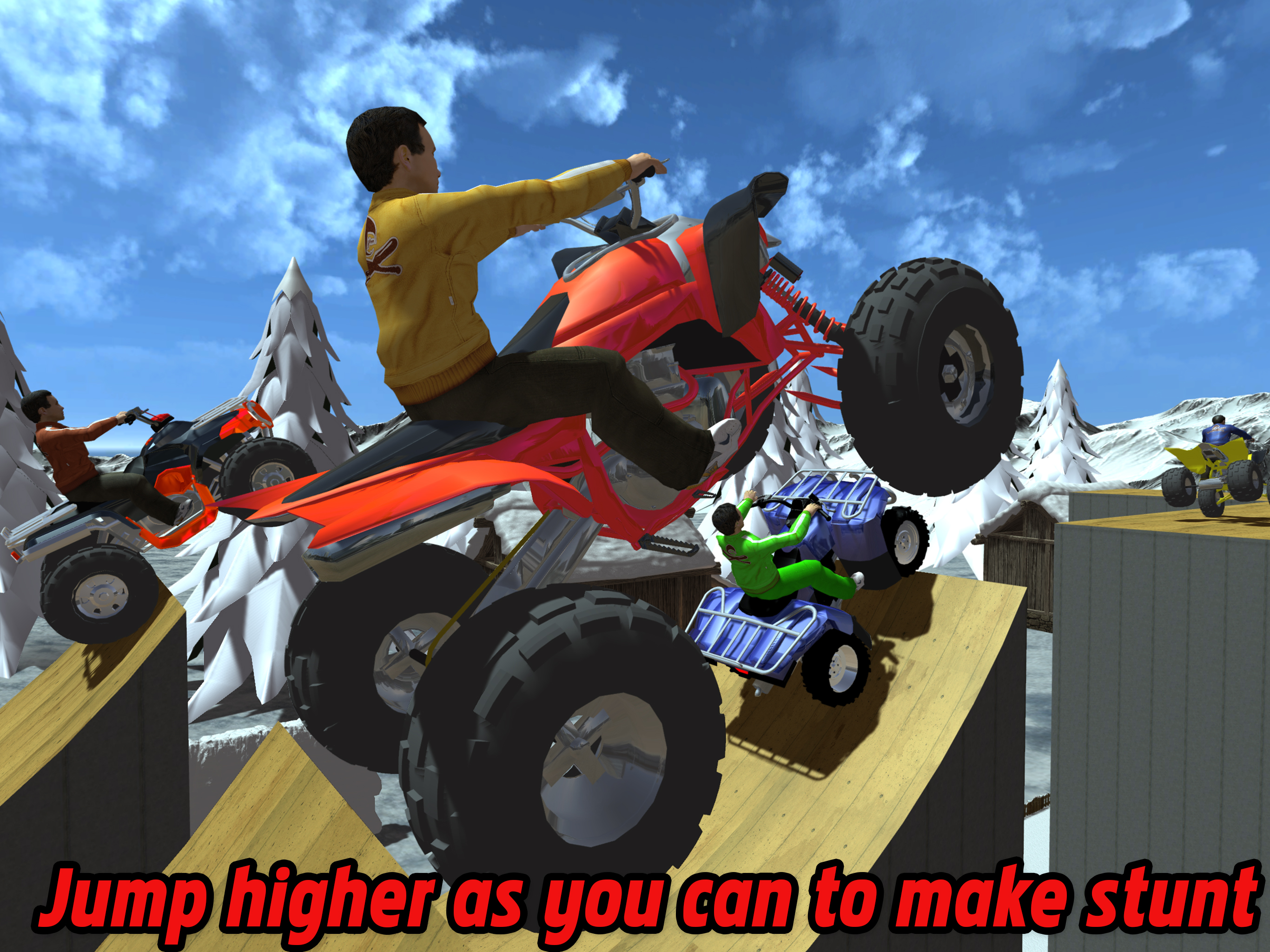 ATV Quad Bike Racing Stunts Party