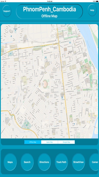 PhnomPenh Cambodia Offline City Maps Navigation