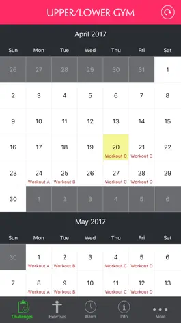 Game screenshot Upper/Lower 4 Day Gym Bodybuilding Split Workout hack