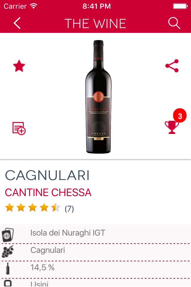 WinePIX - sardinia wines and more screenshot 2