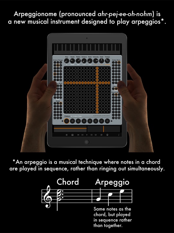 Arpeggionome Pro | matrix arpeggiator