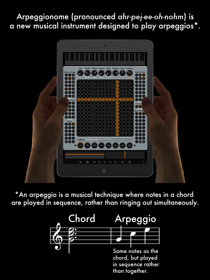 #2. Arpeggionome Pro | matrix arpeggiator (iOS) 由: Alexandernaut