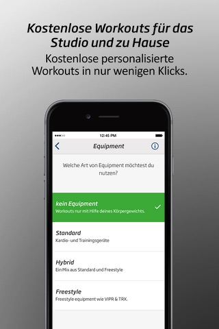 CustomFit by Fitness First screenshot 2