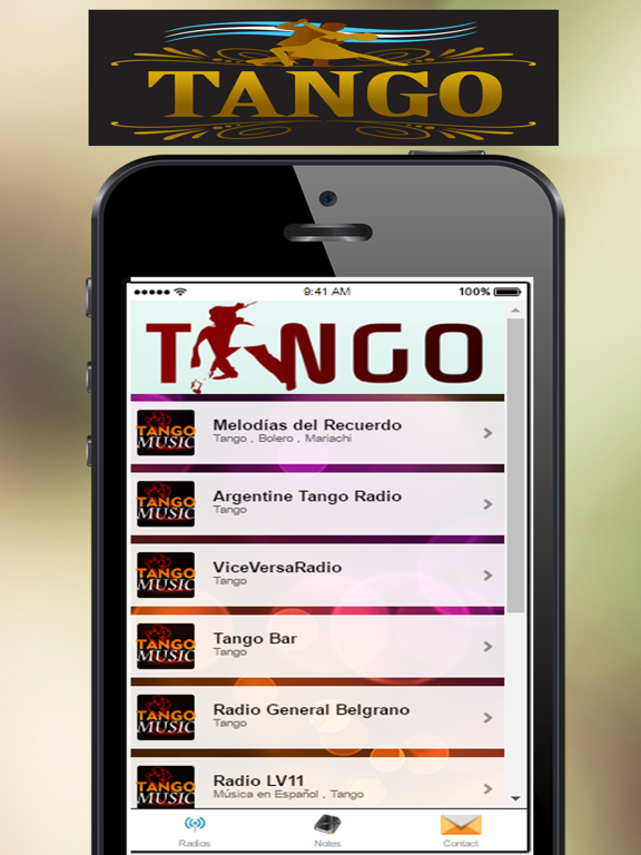 Screenshot #4 pour A+ Tango Music Radio
