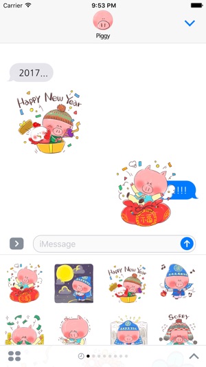 Super busy piggy : new year's winter story(圖3)-速報App