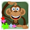 Animals Monkey Puzzles Game Best for Toddlers