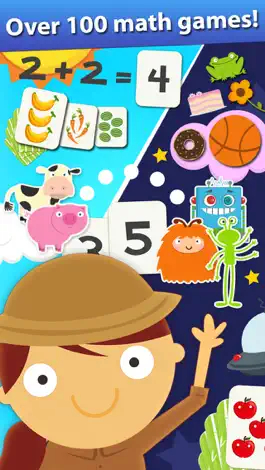 Game screenshot Animal Math Games School Ed mod apk