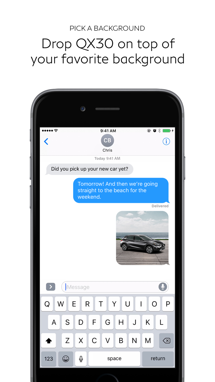 INFINITI QX30 Sticker Pack