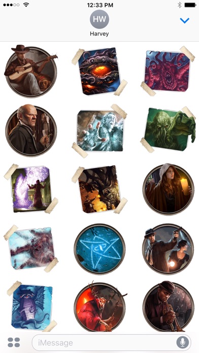 Screenshot #1 pour Arkham Horror Stickers