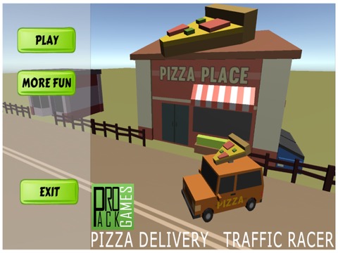 Pizza Delivery Traffic Racer – Food Truck Drivingのおすすめ画像2