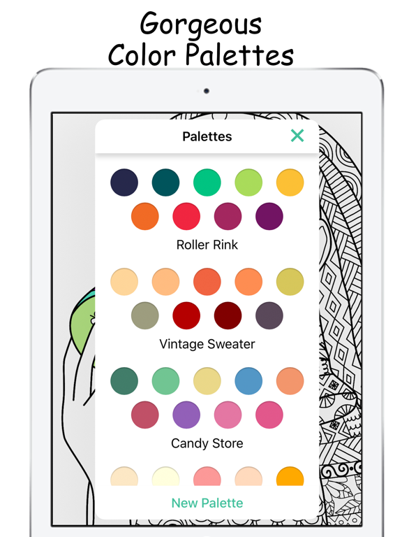Screenshot #6 pour Colorpify - Coloring Book Therapy for Adults