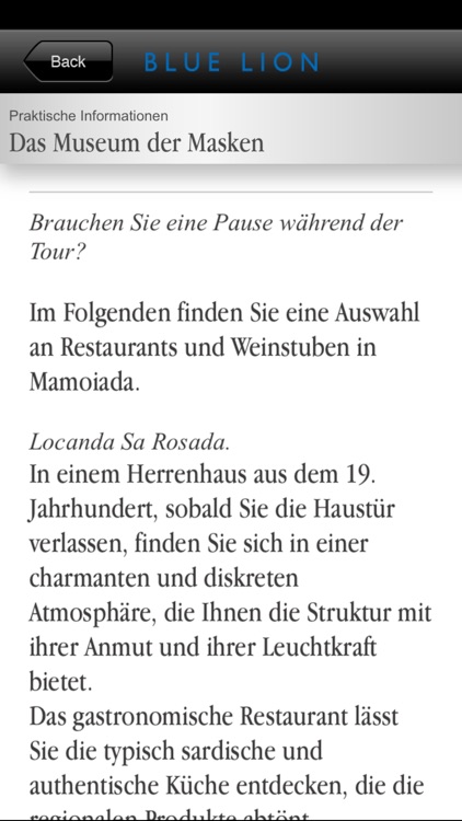 Das Museum der Mittelmeer-Masken von Mamoiada screenshot-3