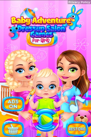 Baby Adventure - Dressup Salon Games for Girlsのおすすめ画像1