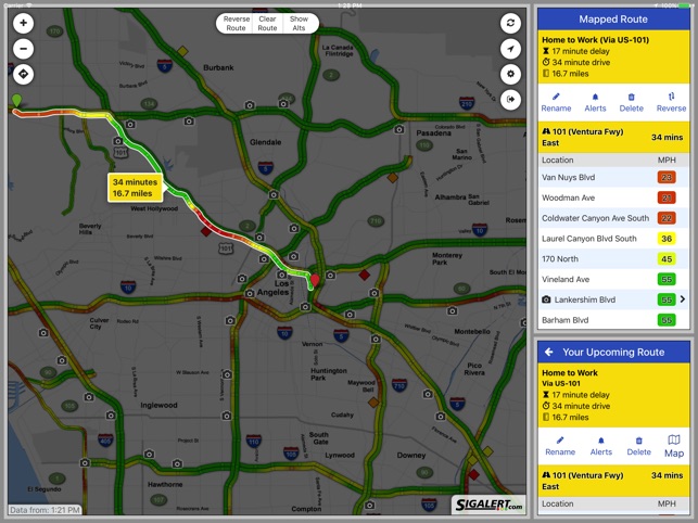 Sigalert.com - Live traffic reports on the App Store