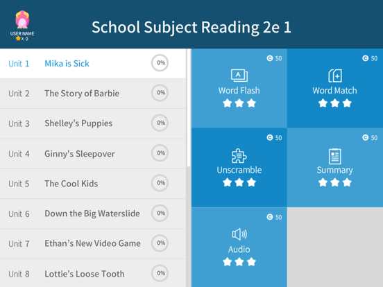 Screenshot #6 pour School Subject Readings 2nd_1