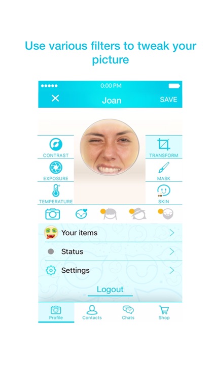 RealSmile Chat Stickers