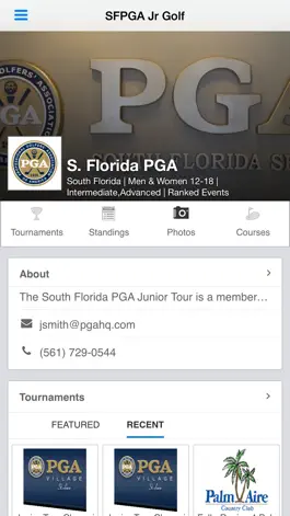 Game screenshot South Florida PGA Junior mod apk