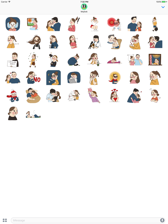 Screenshot #4 pour Daily Chaaeso Stickers