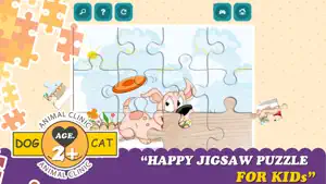 Cats And Dogs Cartoon Jigsaw Puzzle Games screenshot #3 for iPhone