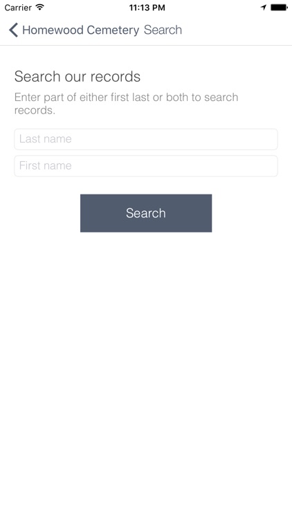 The Homewood Cemetery