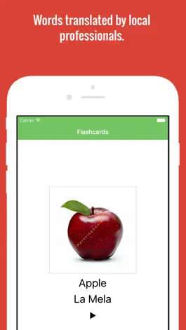 Game screenshot Italian Flashcards with Pictures Lite mod apk