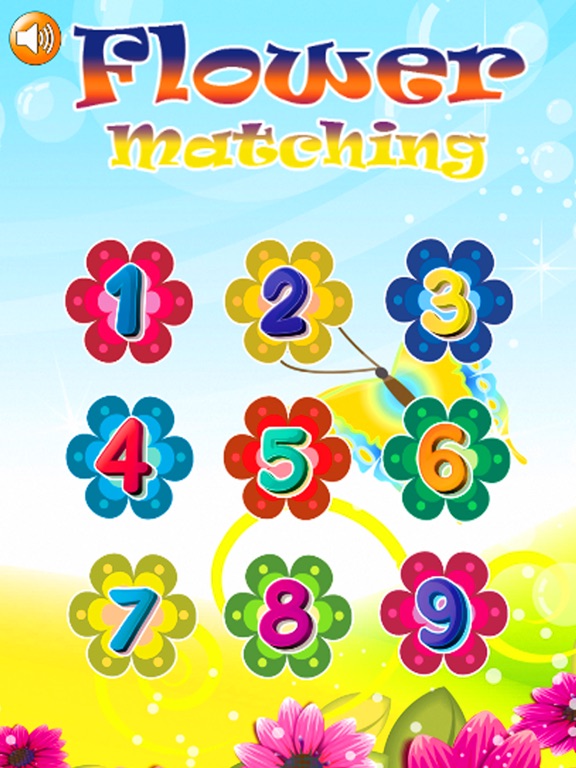 Flower Matching Puzzle - Sight Games for Children