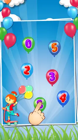 Game screenshot Balloon Pop For Kids - Learn ABC,numbers and Color apk