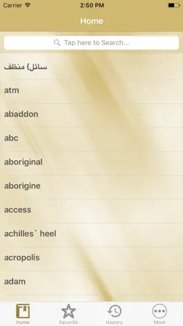 Game screenshot English Arabic Dictionary 2017 apk